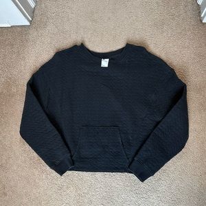 Quilted Crewneck